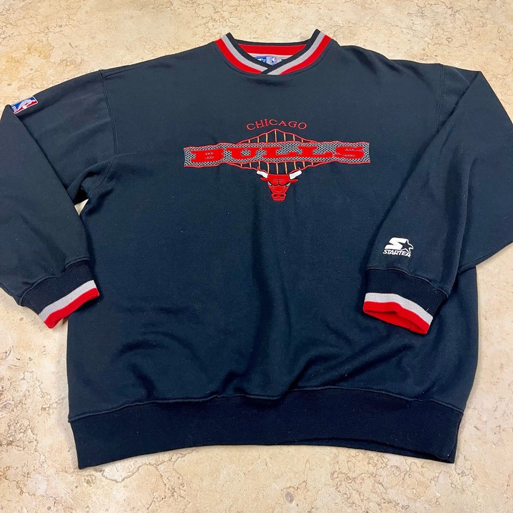 Starter Chicago Bulls crewneck vintage‎